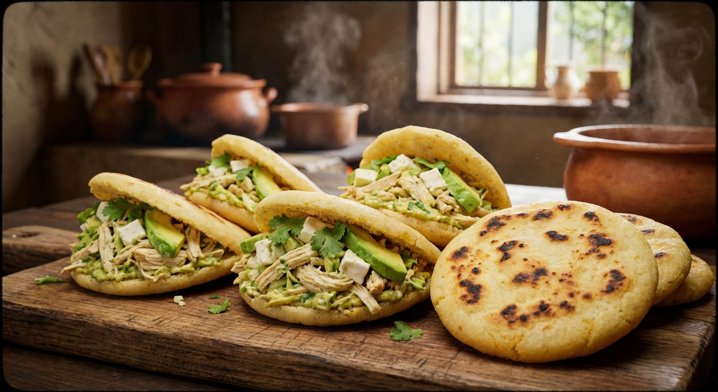 1. Arepas: El Pan del Mundo Venezolano