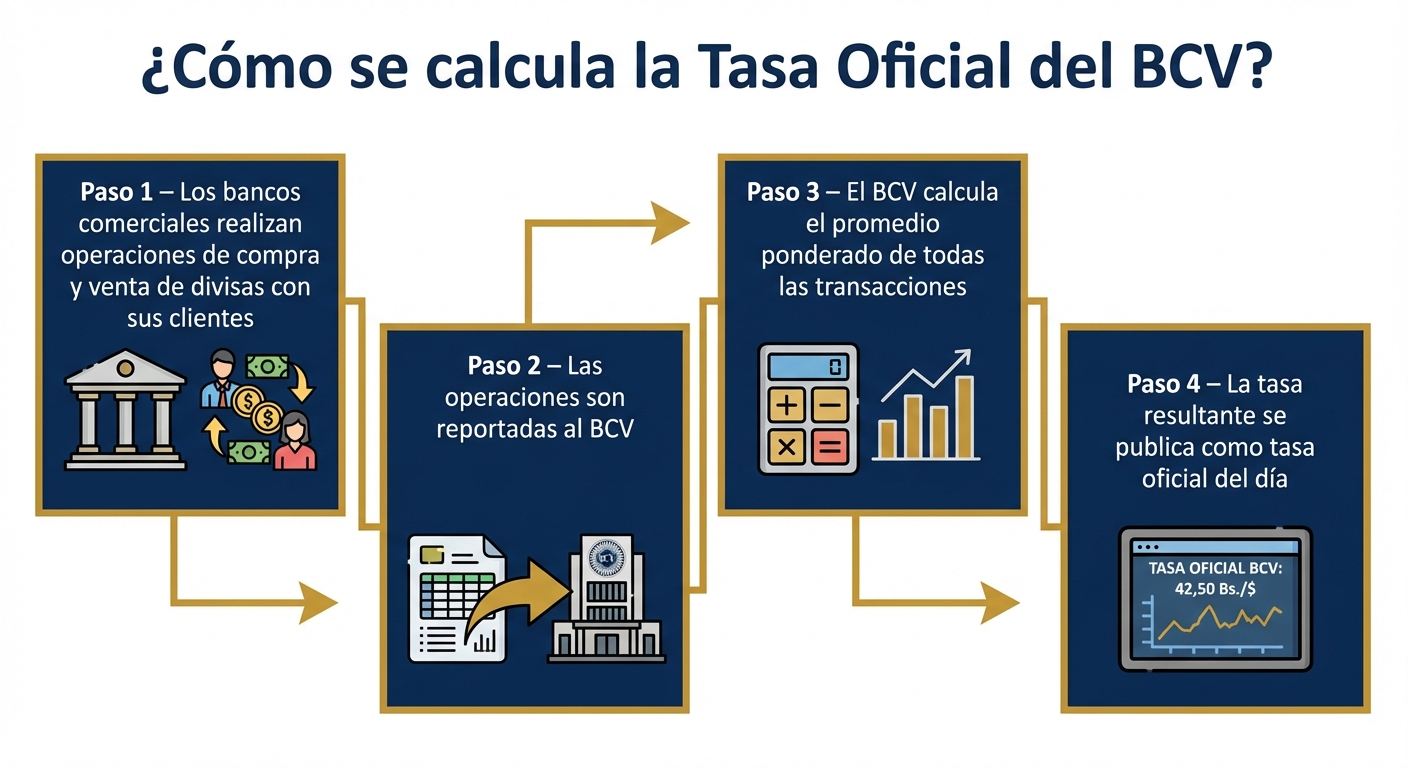 Cómo Funciona la Tasa Oficial del BCV Actualmente