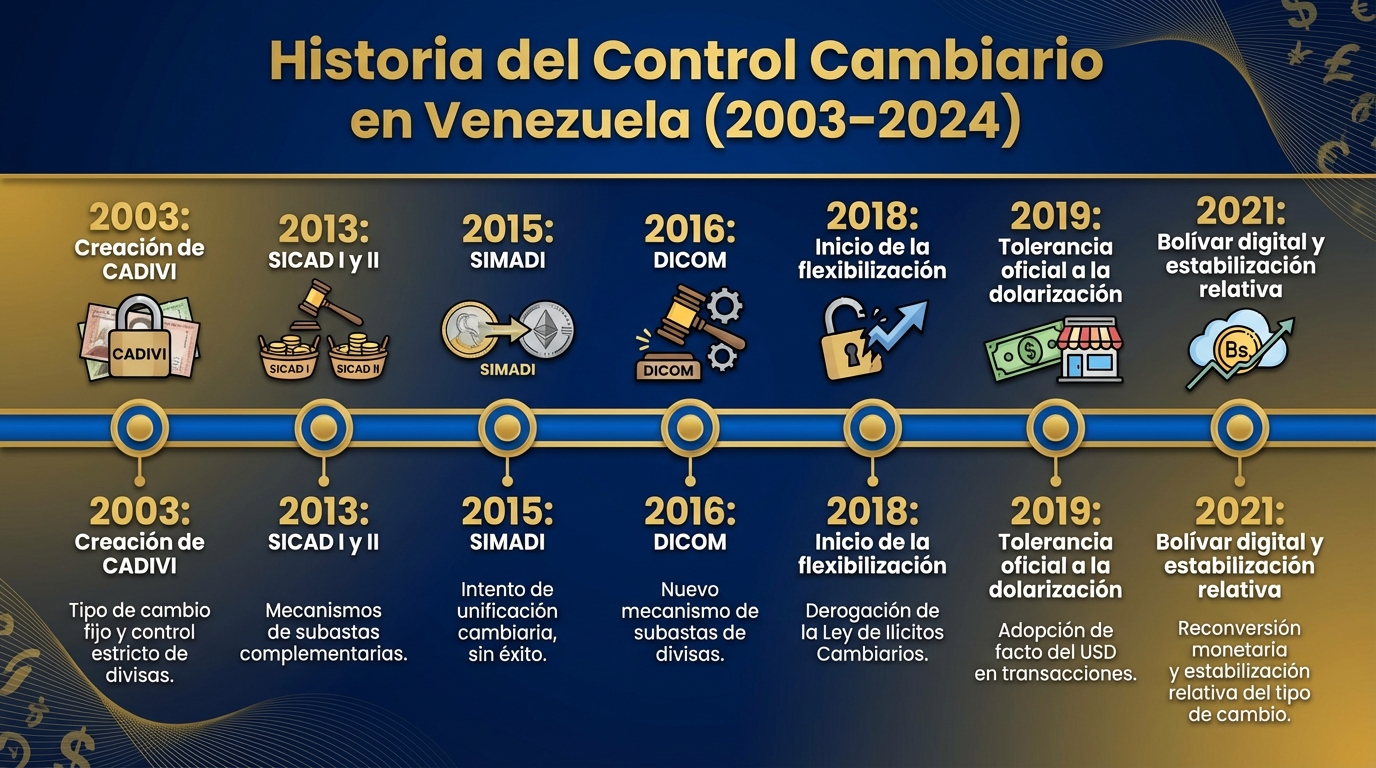 Historia del Control Cambiario en Venezuela